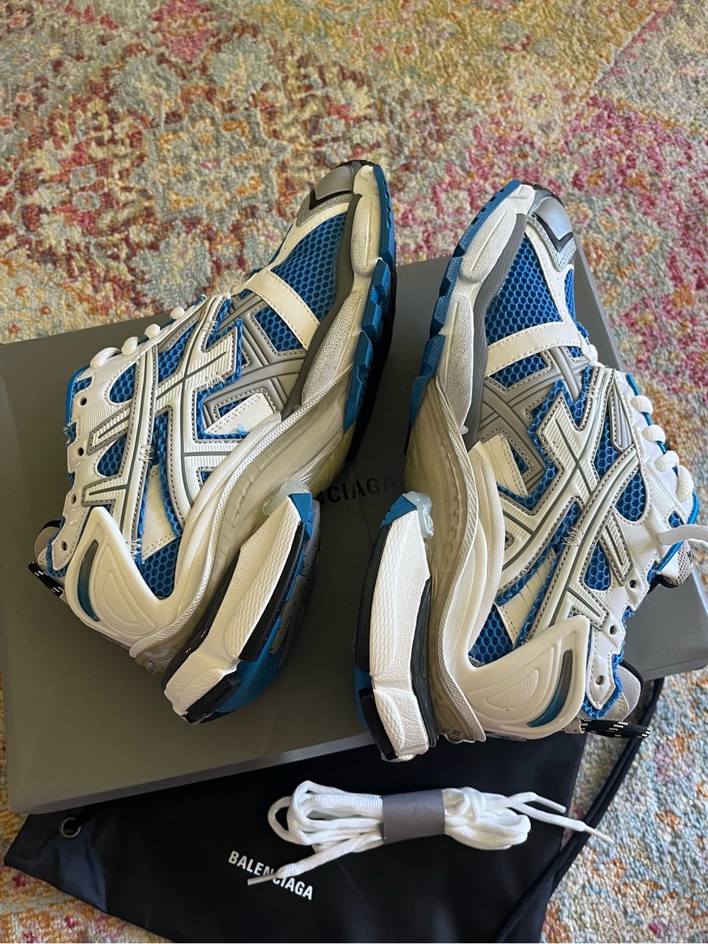 Balenciaga Runners Blue - Picture 3 of 5